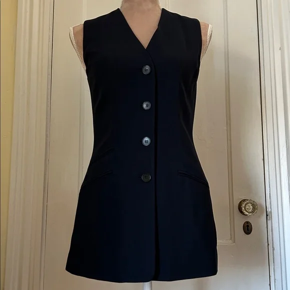 Ann Taylor Black Sleeveless Vest - Picture 6 of 7